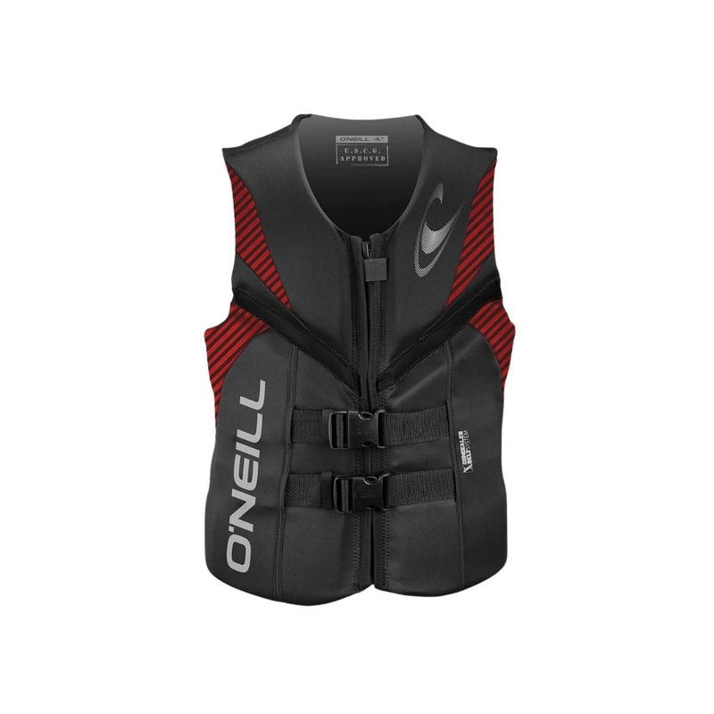 O’Neill Life Vest Reactor FZ USCG Graphite/Red