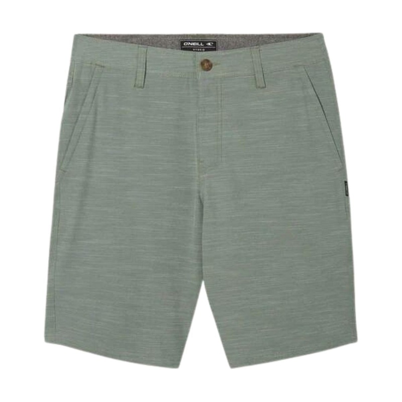 O’Neill Locked Slub Hybrid Short in Sage