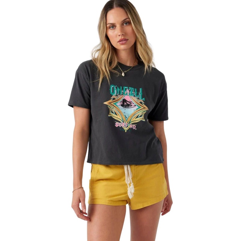 O’Neill North Shore Tee in Washed Black