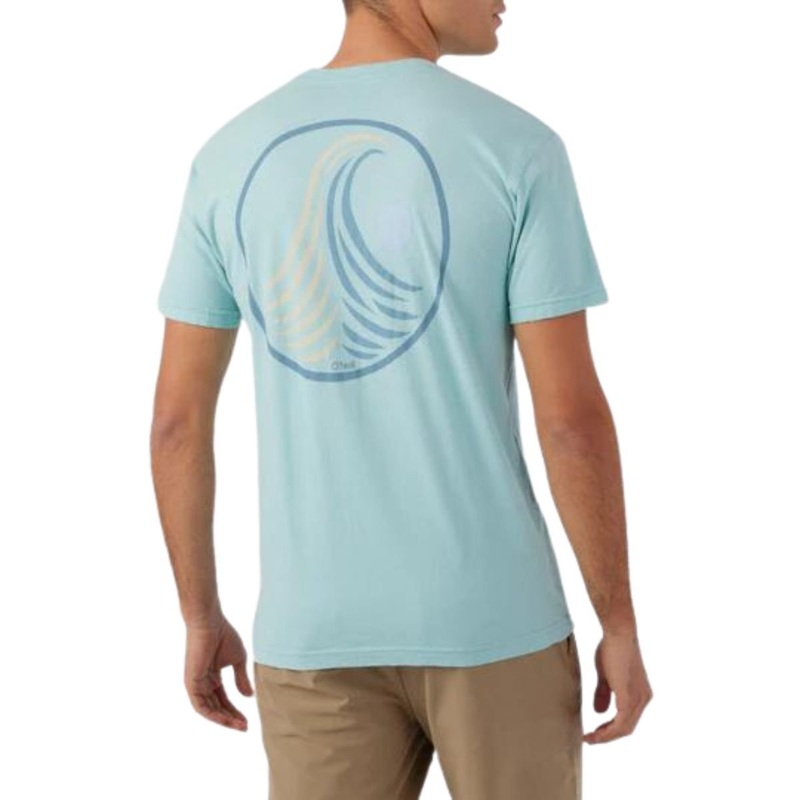 O’Neill OG Wedge Tee in Aqua Haze