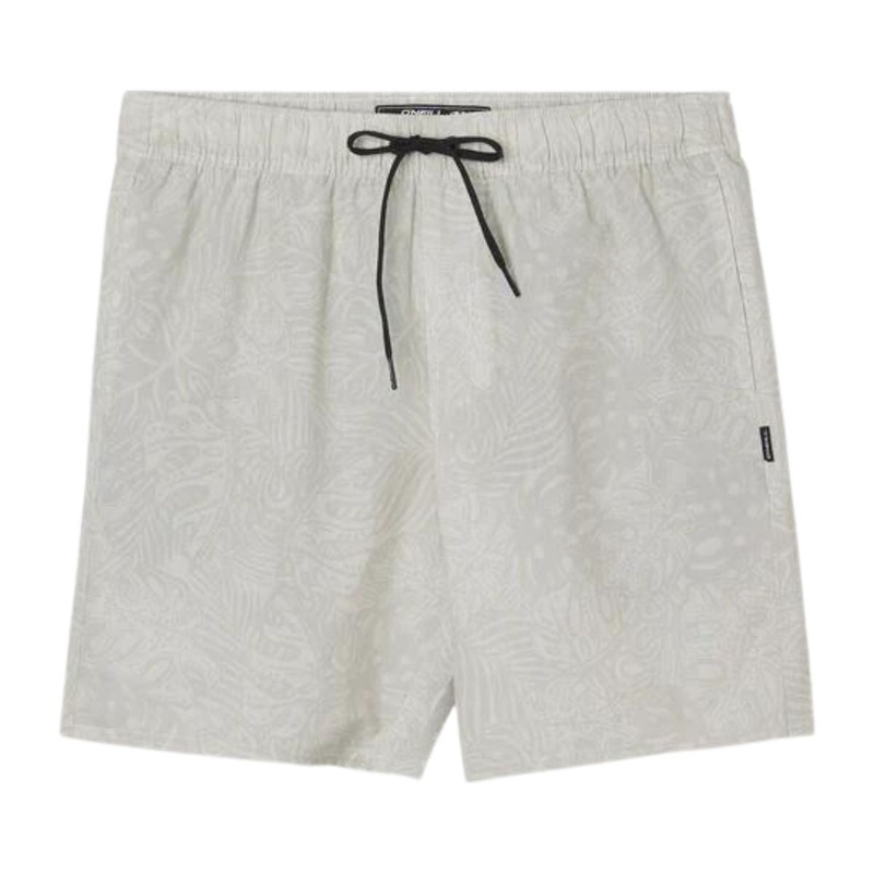 O’Neill Stockton Print E-Waist 18″ Hybrid Shorts in Light Khaki