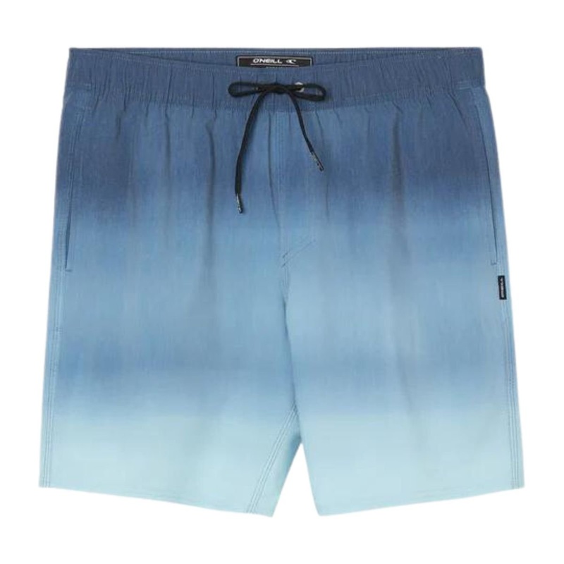 O’Neill Stockton Print E-Waist 18″ Hybrid Shorts in Navy