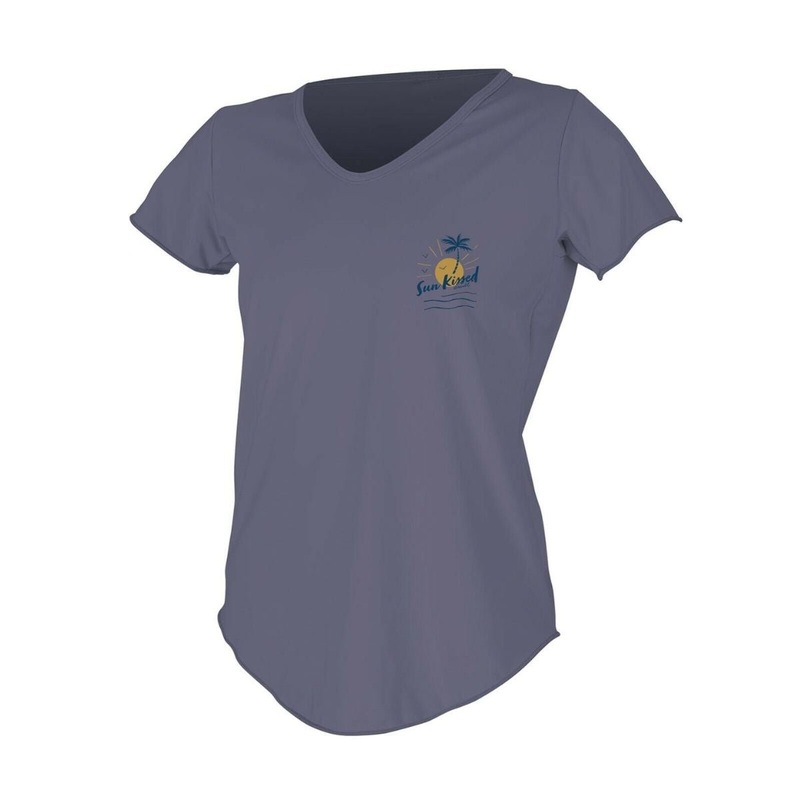 O’Neill Women’s Graphic Scoop Neck Sunshirt in Dusk
