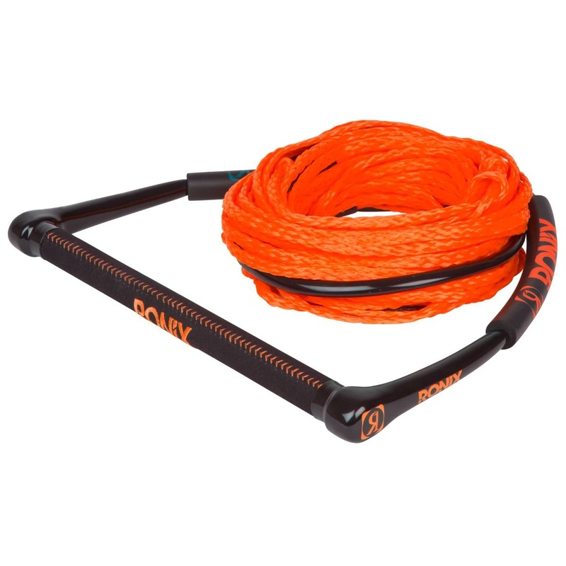 Ronix Kid’s Combo 14in. Hide Grip w/55ft. 4 Sect. PE Rope