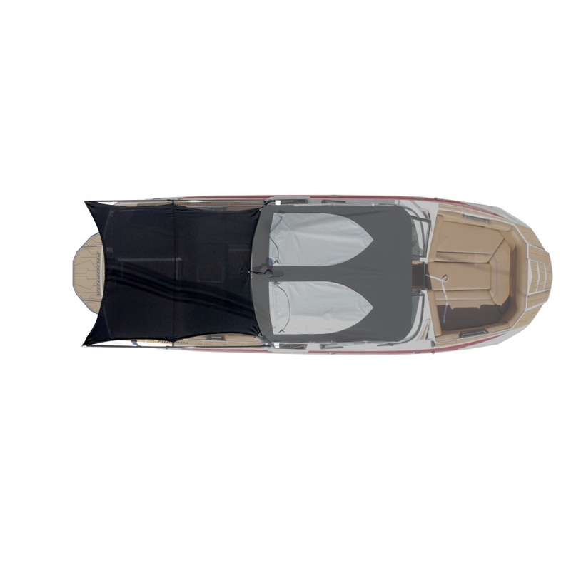 8′ Folding Canopy Mounted Shade Sail, 71″ – 73″ Wide
