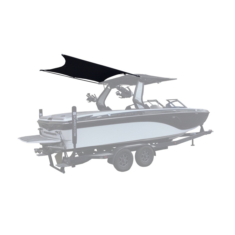 8′ Folding Canopy Mounted Shade Sail, 77″-79″ Wide