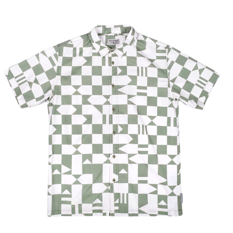 Bearded Goat Men’s Porte Shirt in Green