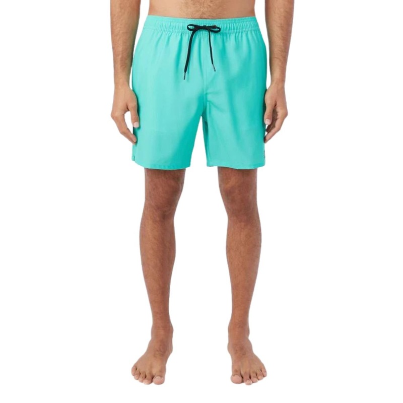 O’Neill Hermosa Solid E-Waist 17″ Boardshorts in Aqua