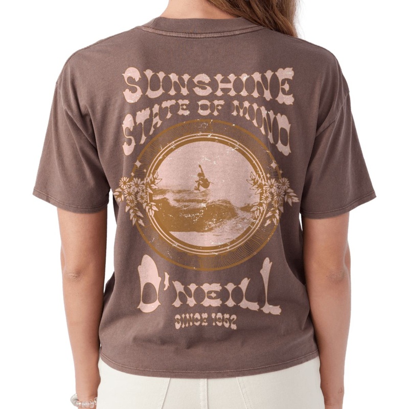 O’Neill Way Back Tee in Coffee