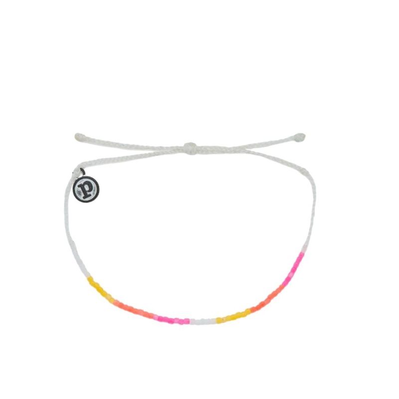 Pura Vida Neon Ombre Seed Bead Bracelet in Warm