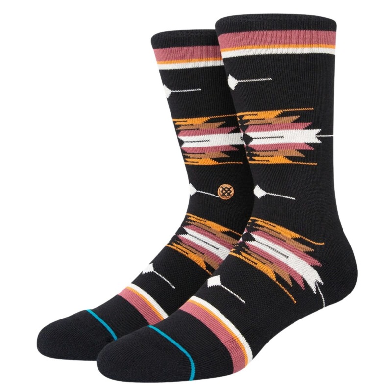 Stance Cloaked Crew Socks in Washed Black