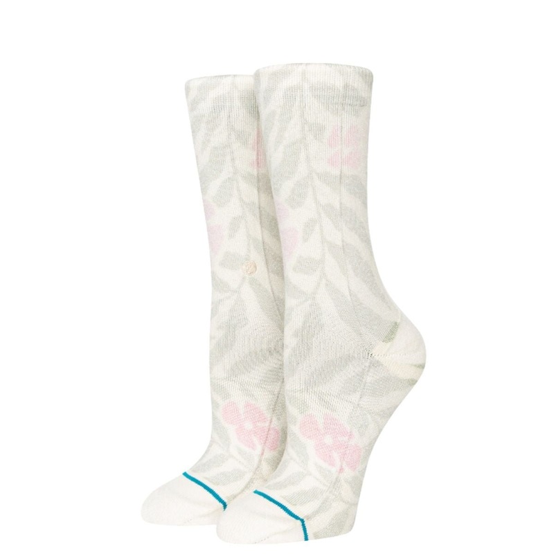 Stance Wiggles ‘N’ Squiggles Crew Socks in Off White