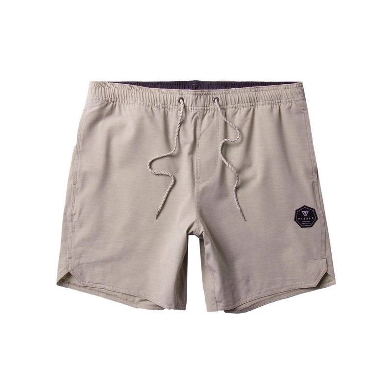 Vissla Breakers 16.5″ Ecolastic Boardshorts in Khaki