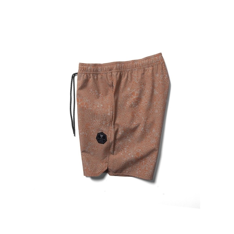 Vissla Wander 16.5″ Ecolastic Boardshorts in Guava