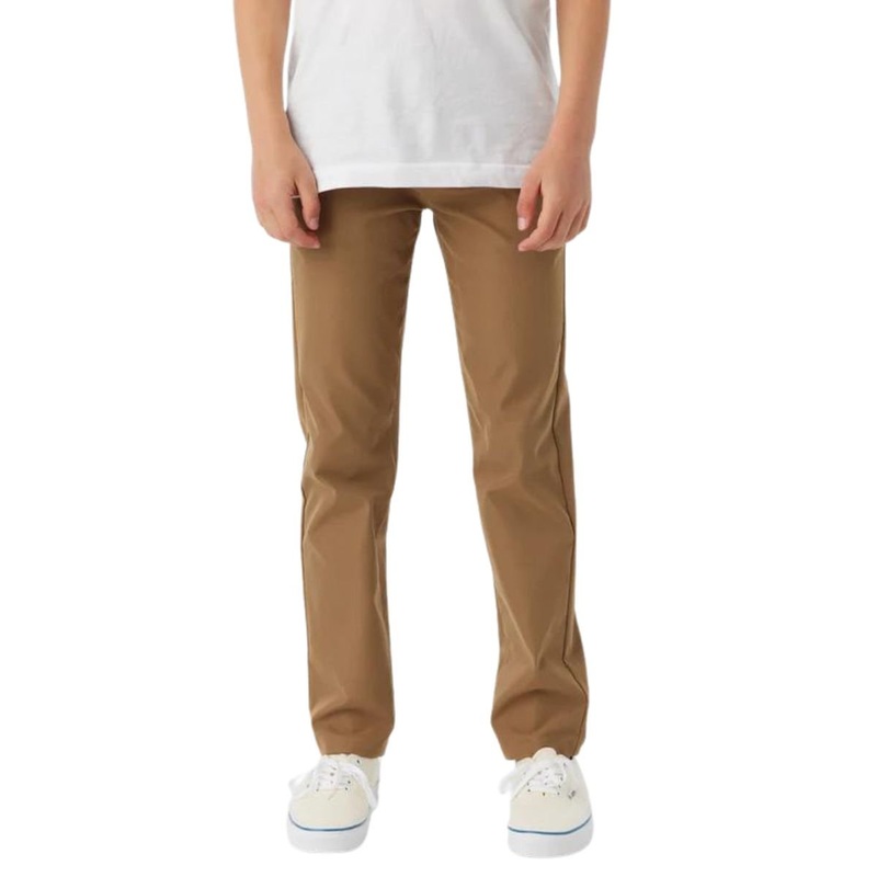 O’Neill Redlands Modern Hybrid Pant in Dark Khaki