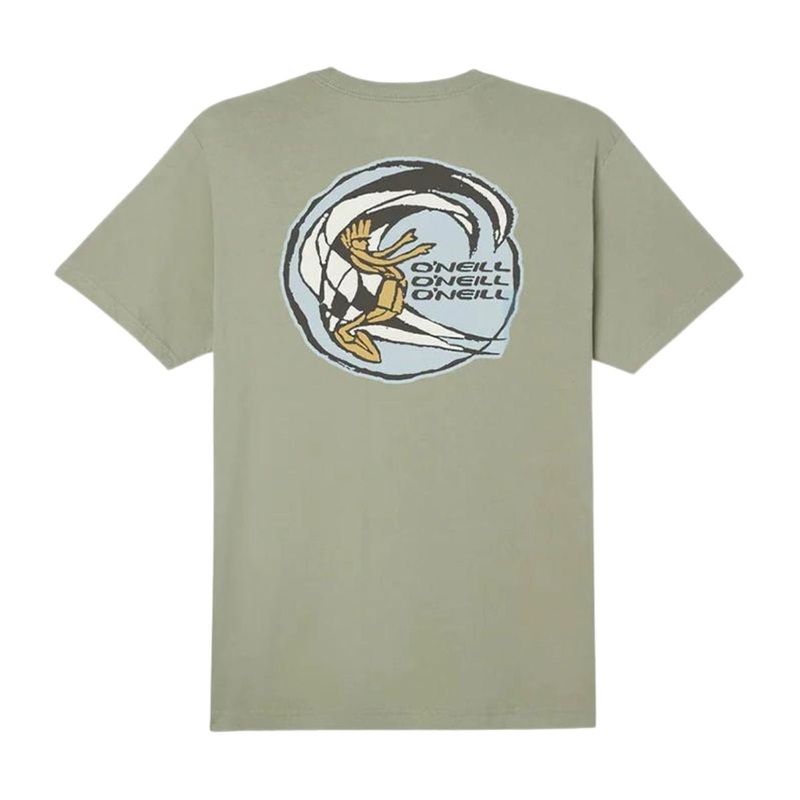 O’Neill Spike Tee in Military Green