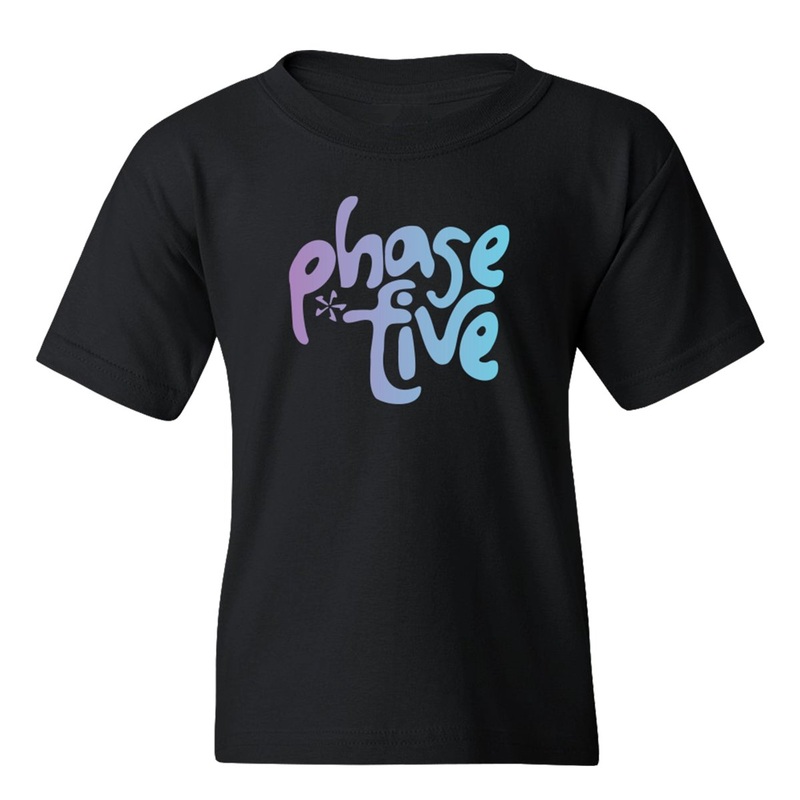 Phase 5 Youth Haze Tee in Black