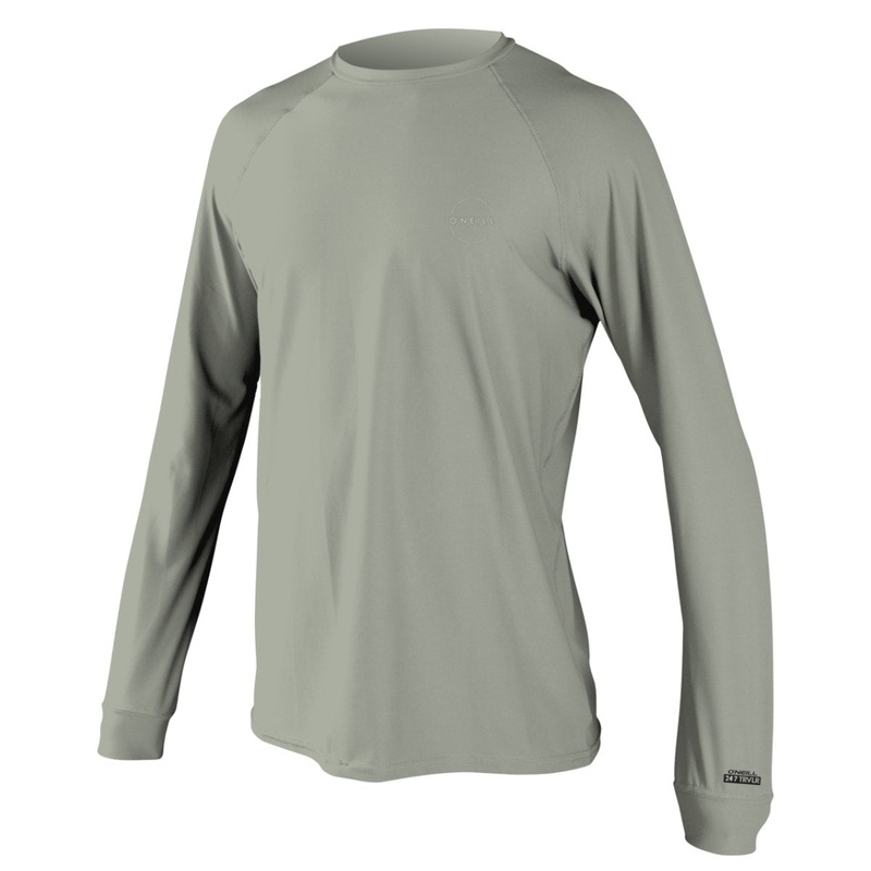 O’Neill 24-7 Traveler L/S Sun Shirt in Seagrass