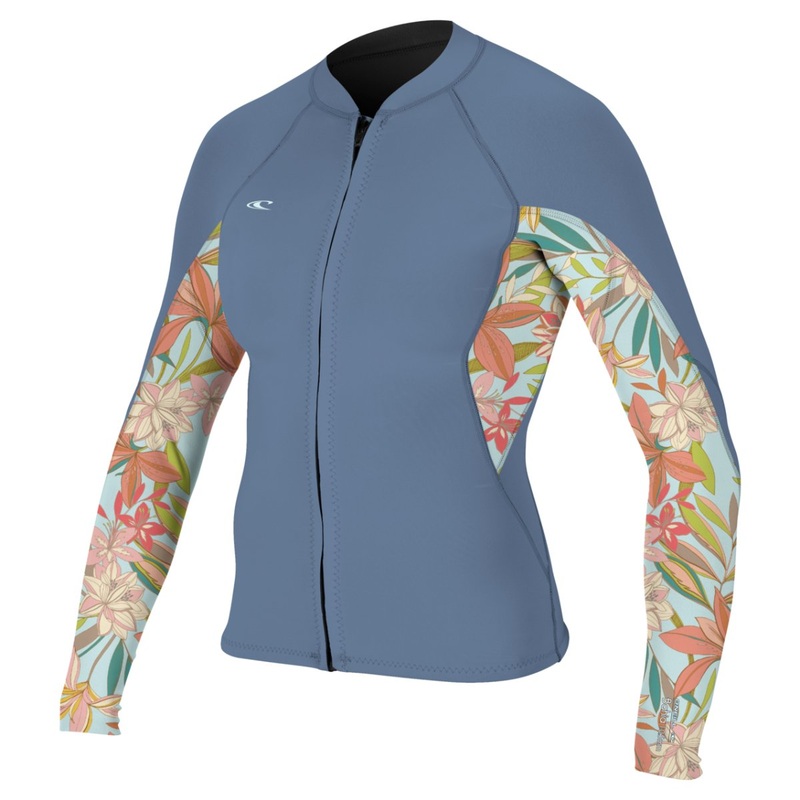 O’Neill Women’s Bahia Full Zip Jacket in Infinity/Dahlia