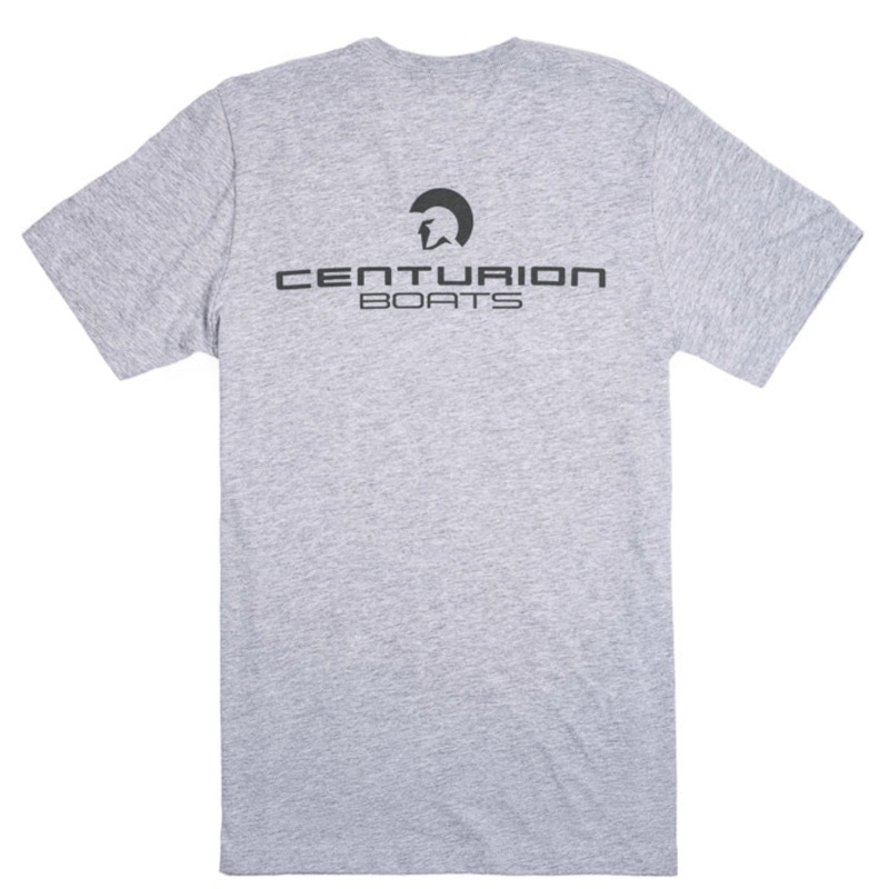 Centurion Men’s Tonal Warrior Tee in Athletic Grey