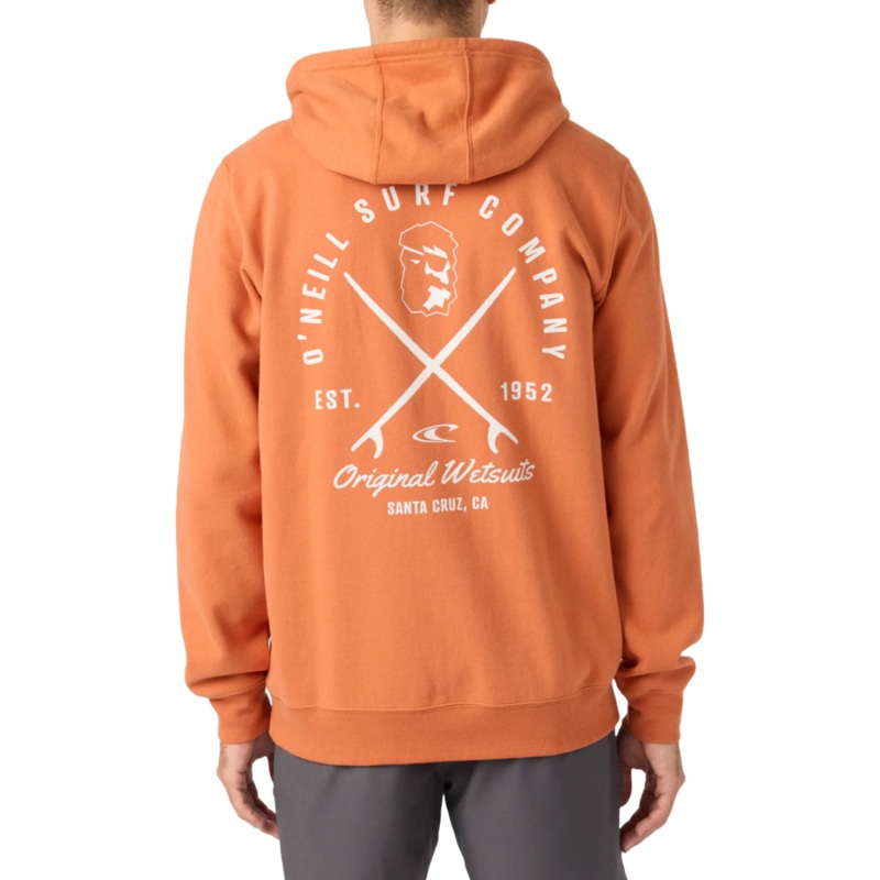 O’Neill Fifty Two Pullover Hoodie in Autumn Leaf