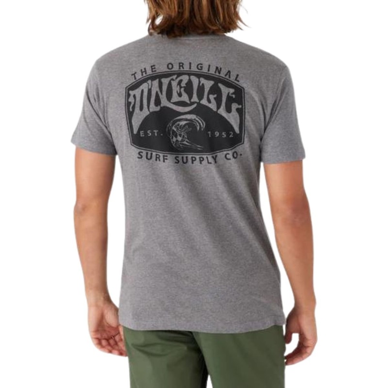 O’Neill Spiked Tee in Heather Grey