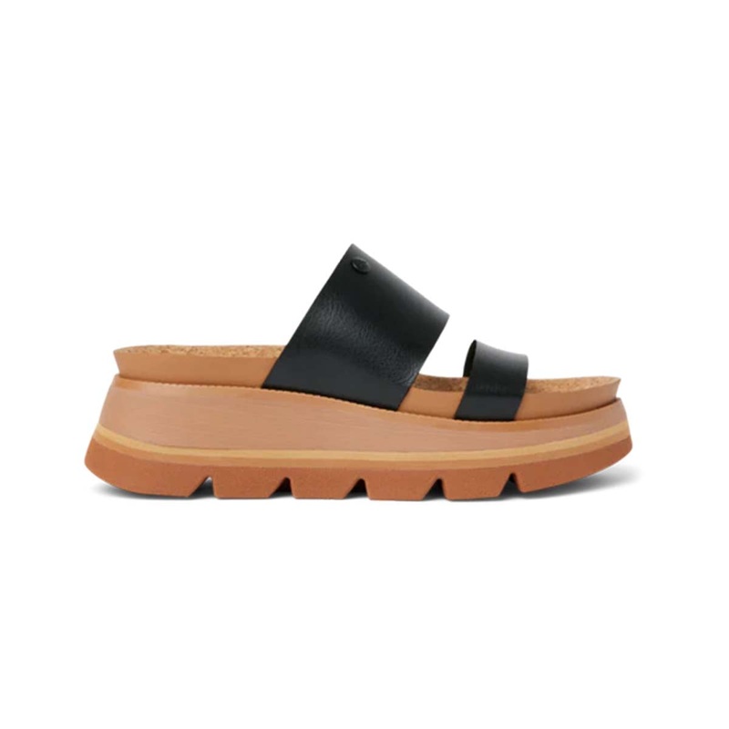 Reef Vista Luxe Siaa Women’s Sandal in Black/Tan