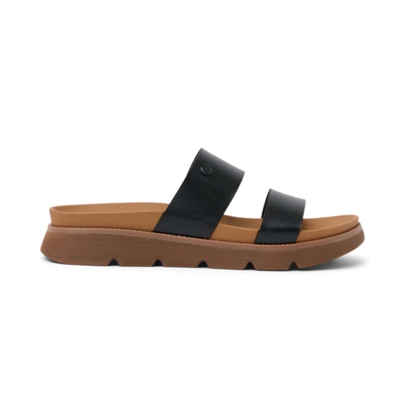 Reef Vista Luxe Thea Women’s Sandal in Black/Tan