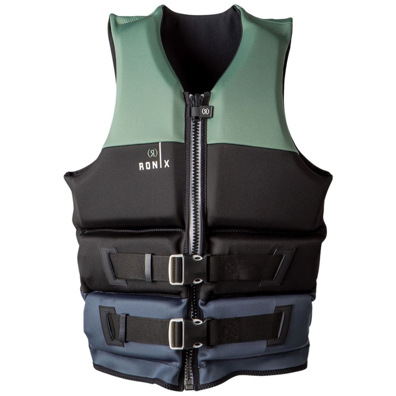 Ronix Avalon Women’s Yes CGA Life Jacket in Jade / Black / Grey