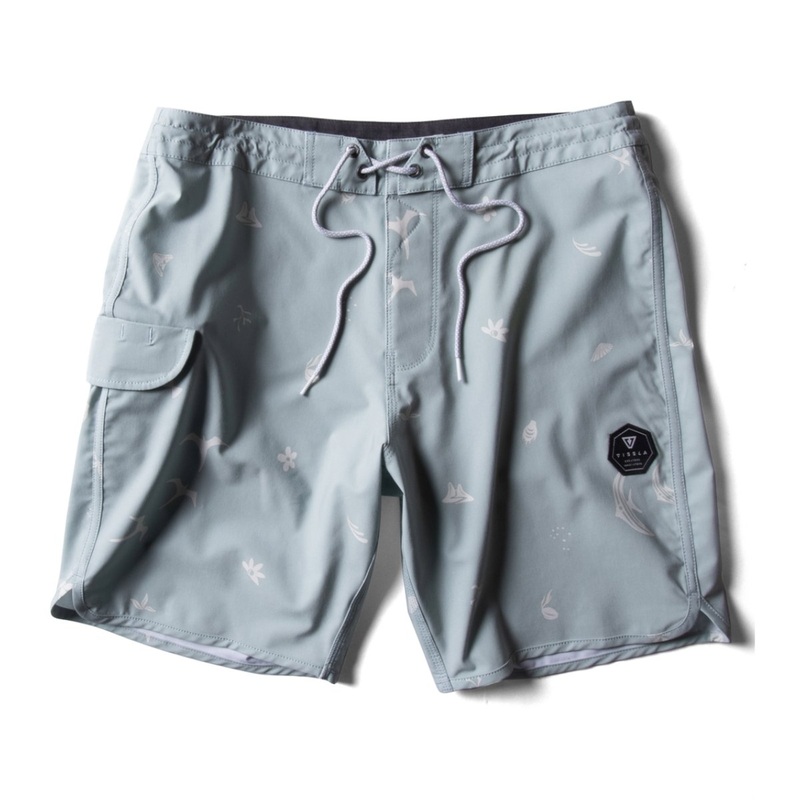 Vissla Miyashiro Island Stargazer 18.5″ Boardshorts in Agave