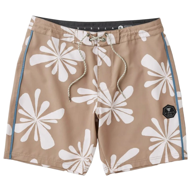 Vissla Solstice 18.5″ Boardshort in Dark Khaki