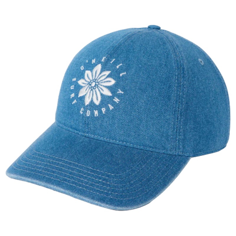 O’Neill Irving Denim Dad Hat in Faded Denim