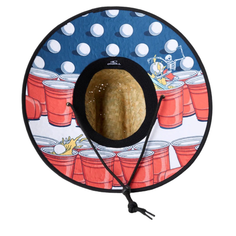 O’Neill Sonoma Prints Hat in Red, White & Blue