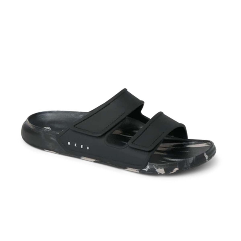 Reef Oasis Adapt Men’s Sandal in Black/Taupe Marble